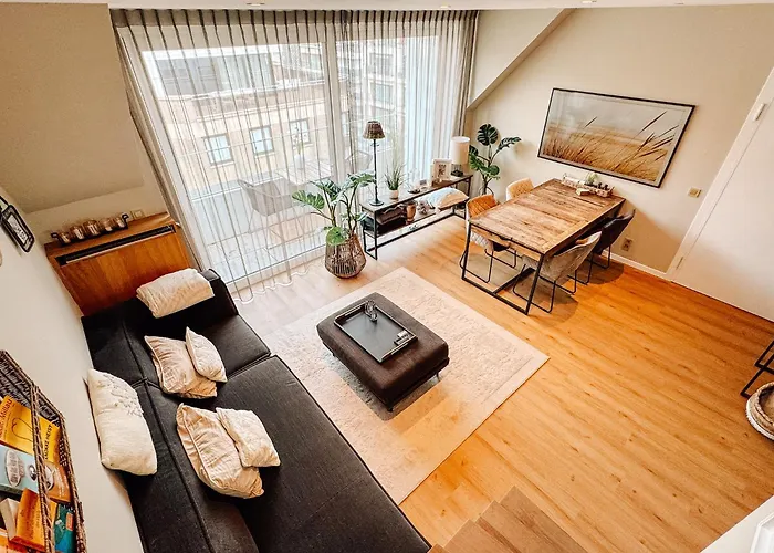 La Meremoi - Duplex With Balcony And Free Parking Apartment